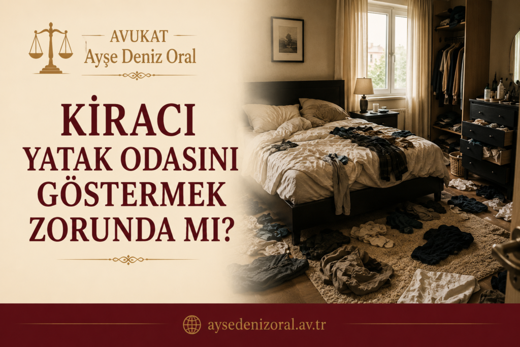 kiracı yatak odasını göstermek zorunda mı