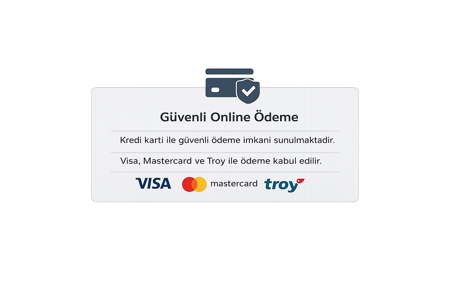 Güvenli Online Ödeme